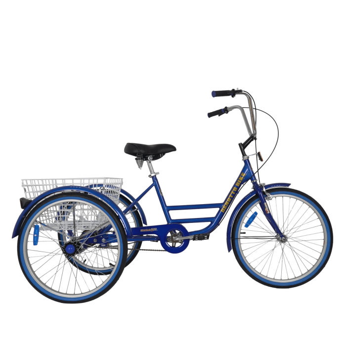 adult tricycle with basket 24 inch taiwan 5