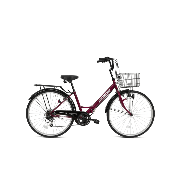 mogoo fusion 6 speed folding cruiser 26 inch 1