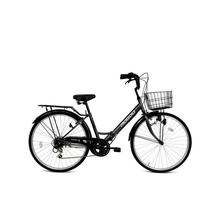 mogoo fusion 6 speed folding cruiser 26 inch 3