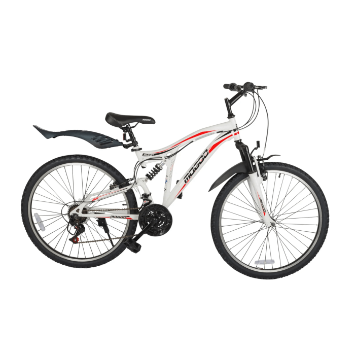 mogoo journey dual suspension bike 21 speed 26 inch 5