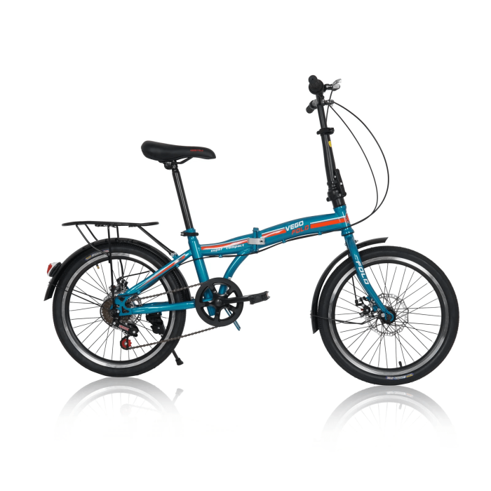 vego fold folding bike 6 speed 20 inch 13