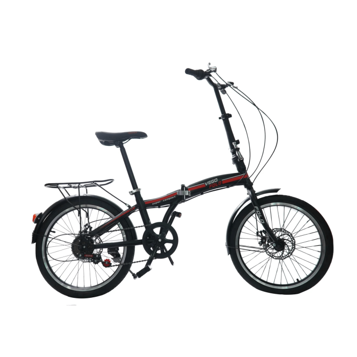 vego fold folding bike 6 speed 20 inch 5