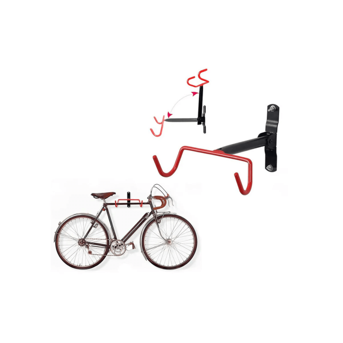 wall mount horizontal bike hanger 1